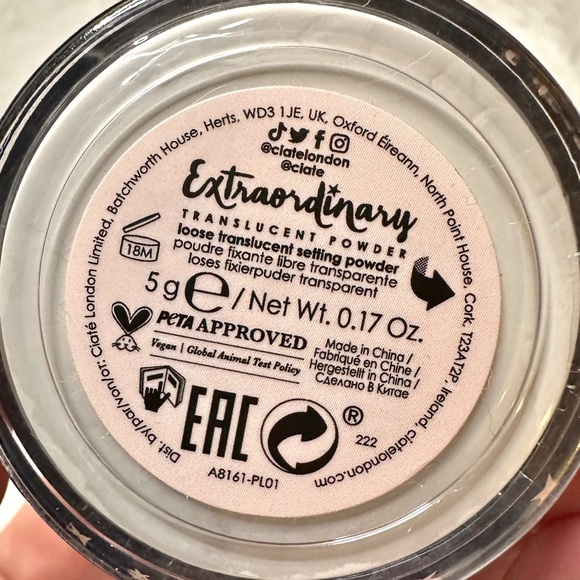 NEW Bundle 4 Loose & Pressed Setting Finishing Powders Ciate, Ace Beaute Toy - Picture 8 of 11